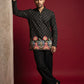 Men's Floral Printed Kurta with Korean Pants
