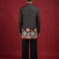 Men's Floral Printed Kurta with Korean Pants