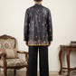Men's Floral Printed Kurta with Korean Pants