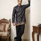 Men's Floral Printed Kurta with Korean Pants