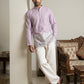 Men's Ethnic Printed & Thread Work Kurta with Korean Pants