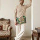 Premium Cotton Blend Printed Ethnic Kurta with Korean Pants