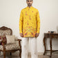 Premium Cotton Blend Printed Ethnic Kurta with Korean Pants