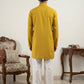 Japanese Fabric Embroidered Ethnic Kurta with Korean Pants
