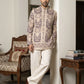 Cotton Blend Ethnic Printed Kurta with Korean Pants
