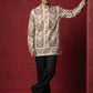 Cotton Blend Ethnic Printed Kurta with Korean Pants ( 65KP PJ11B 5573Beige ) [FF] [H-6(A-1-2-3-4)]