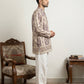 Cotton Blend Ethnic Printed Kurta with Korean Pants