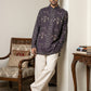 Cotton Blend Ethnic Printed Kurta with Korean Pants