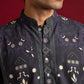 Cotton Blend Ethnic Printed Kurta with Korean Pants ( 65KP PJ11B 5573Purple ) [FF] [H-6(A-1-2-3-4)]