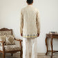 Men's Traditional Printed Kurta with Korean Pants Set