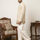Men's Traditional Printed Kurta with Korean Pants Set