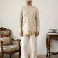 Men's Traditional Printed Kurta with Korean Pants Set