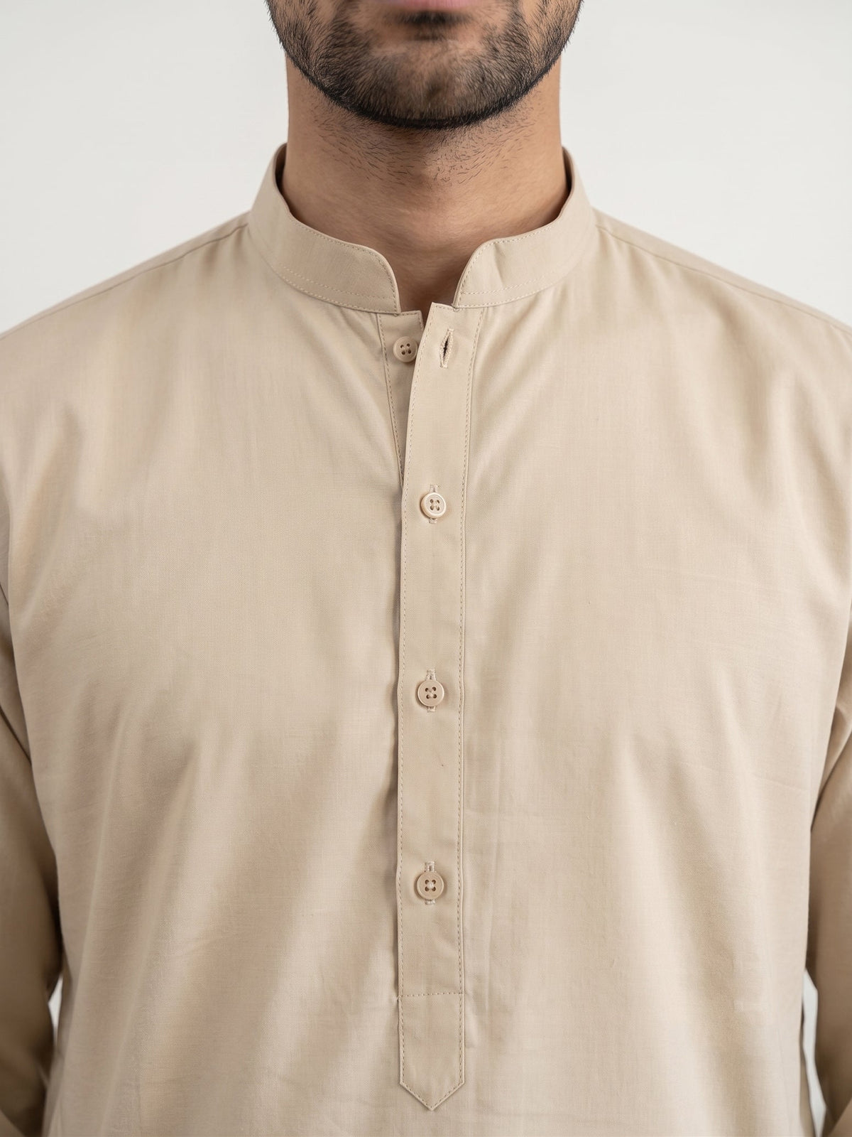 Classic Silk Blend Kurta Pyjama Set for Men ( 65KP 5586Beige ) [FF] [WAISTCOAT]