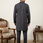 Classic Silk Blend Kurta Pyjama Set for Men ( 65KP 5586Black ) [FF] [WAISTCOAT]