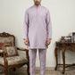 Classic Silk Blend Kurta Pyjama Set for Men ( 65KP 5586Lavender ) [FF] [WAISTCOAT]