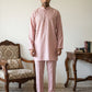 Classic Silk Blend Kurta Pyjama Set for Men ( 65KP 5586Peach ) [FF] [WAISTCOAT]