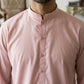 Classic Silk Blend Kurta Pyjama Set for Men ( 65KP 5586Peach ) [FF] [WAISTCOAT]