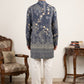 Traditional Cotton Blend Printed Kurta With Korean Pants ( 65KP PJ11W 5606Blue )
