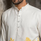 Cotton Blend Floral Printed Kurta With Korean Pants ( 65KP PJ11W 5607Yellow )