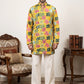 Silk Blend Designer Embroidered Kurta With Korean Pants ( 65KP PJ11W 5609Yellow )