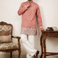 Cotton Blend Ethnic Embroidered Kurta With Korean Pants ( 65KP PJ11W 5611Pink )