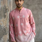 Cotton Blend Ethnic Printed Kurta With Korean Pants ( 65KP PJ11W 5614Pink )