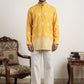Cotton Blend Ethnic Printed Kurta With Korean Pants ( 65KP PJ11W 5614Yellow )