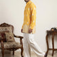 Cotton Blend Ethnic Printed Kurta With Korean Pants ( 65KP PJ11W 5614Yellow )