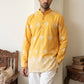 Cotton Blend Ethnic Printed Kurta With Korean Pants ( 65KP PJ11W 5614Yellow )