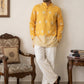 Cotton Blend Ethnic Printed Kurta With Korean Pants ( 65KP PJ11W 5614Yellow )