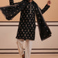 Silk Blend Embroidered Kurta Pyjama Set (65KP D-PJ11W 5355 Black )