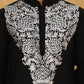 Japanese Fabric Embroidered Kurta Pyjama ( 65KP PJ11B 5453Black )