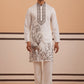 Men Ethnic Embroidered Kurta Set (65KP PJ11W 5342 White )