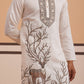 Men Ethnic Embroidered Kurta Set (65KP PJ11W 5342 White )