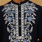 Men Japanese Fabric Embroidered Kurta Set ( 65KP PJ11W 5498Navy )