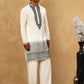Japanese Imported Embroidered Kurta Set ( 65KP PJ11W 5502White )