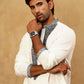 Japanese Imported Embroidered Kurta Set ( 65KP PJ11W 5502White )