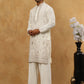 Luxury Japanese Imported Kurta Set for Men ( 65KP PJ11W 5503White )