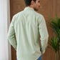 Pista Casual Solid Short Kurta ( ANMSK 5397Pista )
