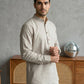 Men’s Solid Pure Cotton Short Kurta ( 65SK 5398Beige ) [FF] [P-16]