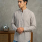 Men’s Beige Striped Short Kurta ( 65SK 5456Beige ) [FF] [O-6]