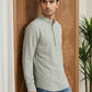 Men’s Green Striped Short Kurta ( 65SK 5456Green ) [FF] [O-6]