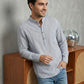 Men’s Blue Striped Short Kurta ( 65SK 5471Blue ) [FF] [K-14]