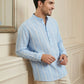 Stripe Pattern Cotton Blend Ethnic Kurta ( 65SK 5485Blue ) [FF] [K-13]