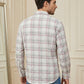 Men Classic Check Design Short Kurta ( 65SK 5486Pink ) [FF] [K-14]