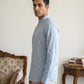 Cotton Blend Traditional Printed Short Kurta