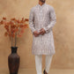 Men's Cotton Blend Paisley Printed Kurta ( HOPKO 001Brown )  [RT] [O-2]
