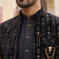 Men's Velvet Embroidered Indo-Western Set