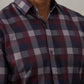 Checked Cotton Casual Shirt for Men ( RDSH 033Navy )