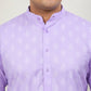 Floral Printed Kurta with Pyjama for Men